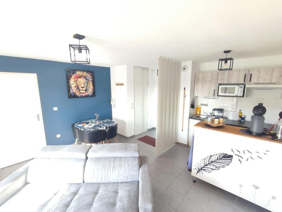 Appartement T2 Avec Jardin Proche Aeroport, Airbus, Meet à Daux Extérieur photo